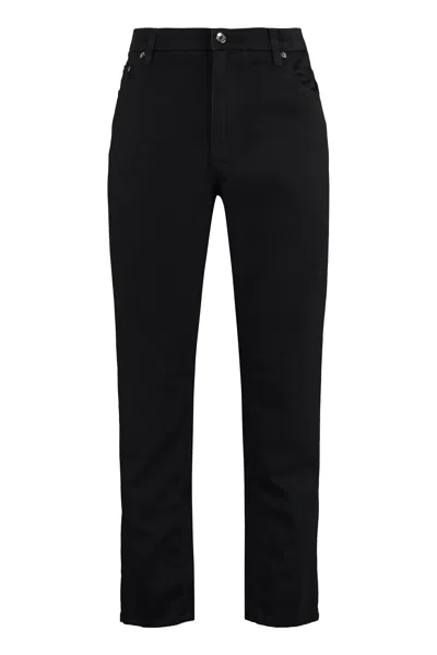 Dolce & Gabbana Loose-fit Black Jeans For Men From Fw23 Collection