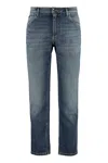 Dolce & Gabbana Slim Fit Jeans In Navy In Blue