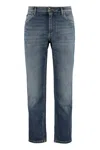 Dolce & Gabbana Slim Fit Jeans In Navy In Blue