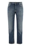 Dolce & Gabbana Slim Fit Jeans In Navy In Blue