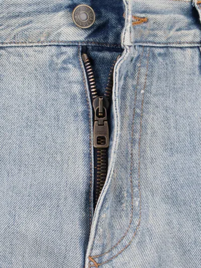 Dolce & Gabbana Loose Jeans With Abrasions In Varianteabbinata