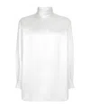Dolce & Gabbana Dolce&gabbana White Silk Turtleneck In White