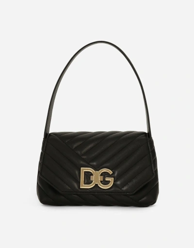 Dolce & Gabbana Lop Shoulder Bag In Black