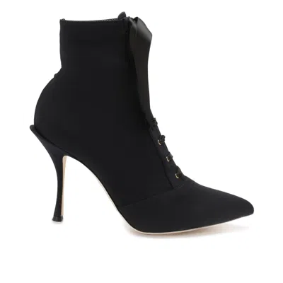 Dolce & Gabbana Ankle Boots In Black