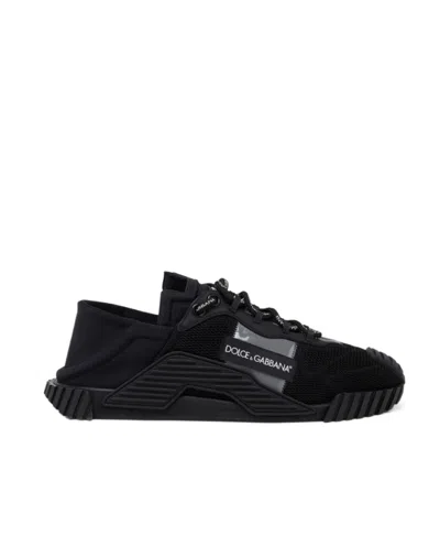 Dolce & Gabbana Low-cut Casual Trainers In Black