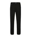 Dolce & Gabbana Dolce&gabbana Low Rise Boyfriend Jeans In Black
