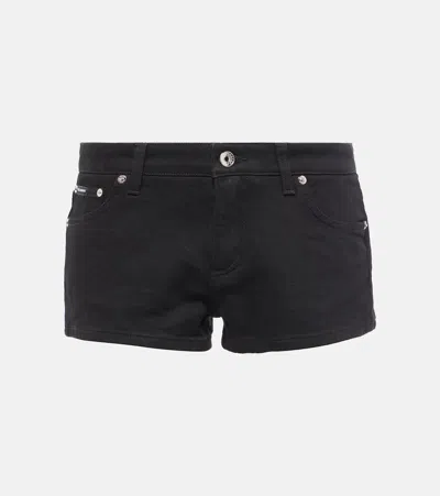 Dolce & Gabbana 5-pocket Shorts Featuring Belt Loops In Multicolor