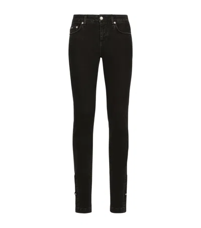 Dolce & Gabbana Low-rise Skinny Jeans