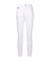 Dolce & Gabbana Stretch Denim Audrey Jeans In Italian Html In White