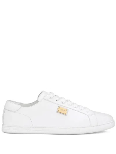 Dolce & Gabbana Low Saint Tropez Sneakers Shoes In White