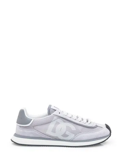 Dolce & Gabbana Low Sneaker In Gray