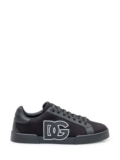 Dolce & Gabbana Low Sneaker In Black