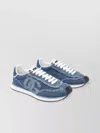 Dolce & Gabbana Low Top Denim Texture Sneakers