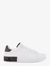 Dolce & Gabbana Sneakers From The Portofino Line In Calfskin In White