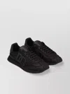 Dolce & Gabbana Low-top Nylon Sneakers With Leather Inserts