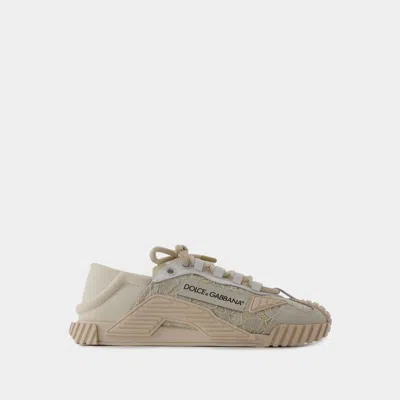 Dolce & Gabbana Sneakers Low Top - Dolce&gabbana - Nylon - Rose In Pink