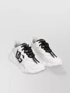 Dolce & Gabbana Day Faster Viscose Fabric Sneakers In Pattern