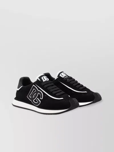 Dolce & Gabbana Low Top Trainers Contrast Sole
