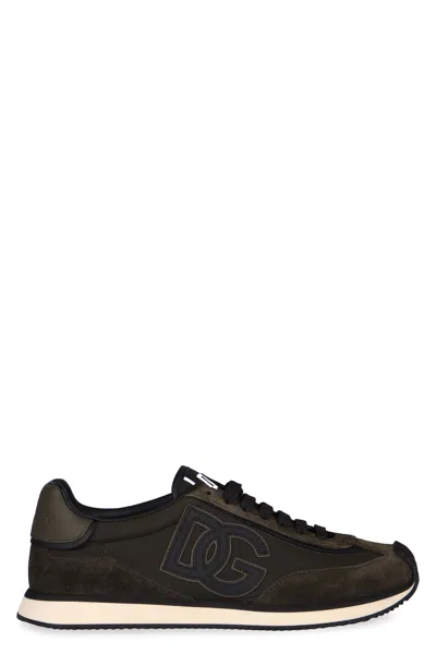 Dolce & Gabbana Low Top Sneakers For Men - Ss26 Style In Brown