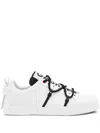Dolce & Gabbana Dolce And Gabbana White Insert Portofino Sneakers In White
