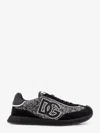 Dolce & Gabbana Low-top Wool Sneakers With Suede Inserts