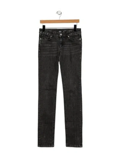 Pre-owned Dolce & Gabbana Low-rise Skinny Leg Jeans In Multi
