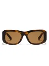 Dolce & Gabbana Tortoiseshell-effect Sunglasses In Brown