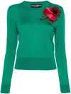 Dolce & Gabbana Luxurious Silk Blend Sweater In Rich V0402 Color In Tan
