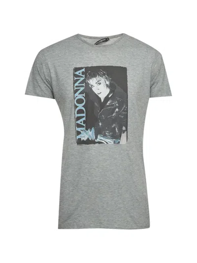Pre-owned Dolce & Gabbana Madonna Graphic T-shirt In Grey