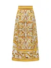 DOLCE & GABBANA MAIOLICA BROCADE SKIRT