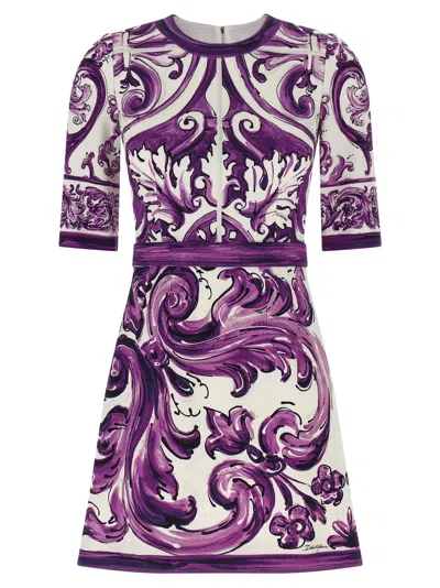DOLCE & GABBANA MAIOLICA DRESS