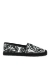 Dolce & Gabbana Majolica-print Espadrilles In White