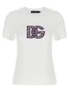 Dolce & Gabbana Majolica Print Dg Logo T-shirt