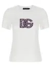 Dolce & Gabbana Majolica Print Dg Logo T-shirt