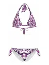 Dolce & Gabbana Maiolica Print Bikini Set