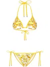 DOLCE & GABBANA DOLCE & GABBANA MAIOLICA PRINT BIKINI SET