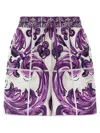 Dolce & Gabbana Maiolica Bermuda And Short Multicolor