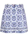 Dolce & Gabbana Graphic-print A-line Skirt