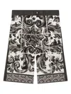Dolce & Gabbana Maiolica-print Shorts