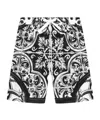 Dolce & Gabbana Maiolica-print Shorts In Multi
