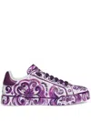 Dolce & Gabbana Majolica-print Portofino Light Strobel Sneaker