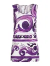 Dolce & Gabbana Women Maiolica Print Tank Top In Purple