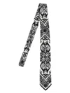 Dolce & Gabbana Maiolica Print Tie In Black