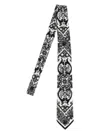 Dolce & Gabbana Maiolica Print Tie In Black