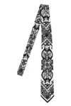 Dolce & Gabbana Maiolica Print Tie In Black