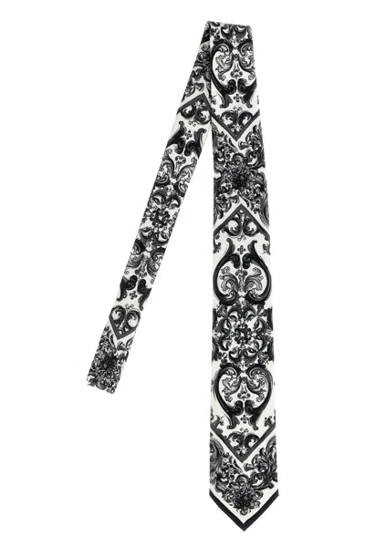 Dolce & Gabbana 'maiolica' Print Tie In Multi