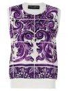 Dolce & Gabbana 'maiolica' Printed Vest