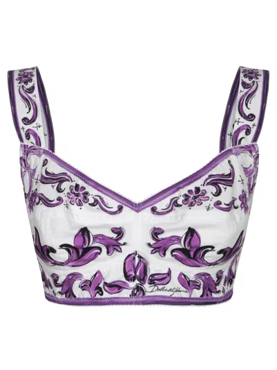 Dolce & Gabbana Tops In Purple