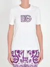 Dolce & Gabbana Majolica Print Dg Logo T-shirt