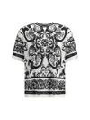 Dolce & Gabbana Maiolica T-shirt In Multi